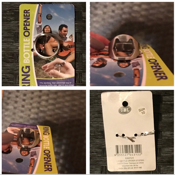 Ring Bottle Openers. Stocking stuffer - Picture 3 of 7